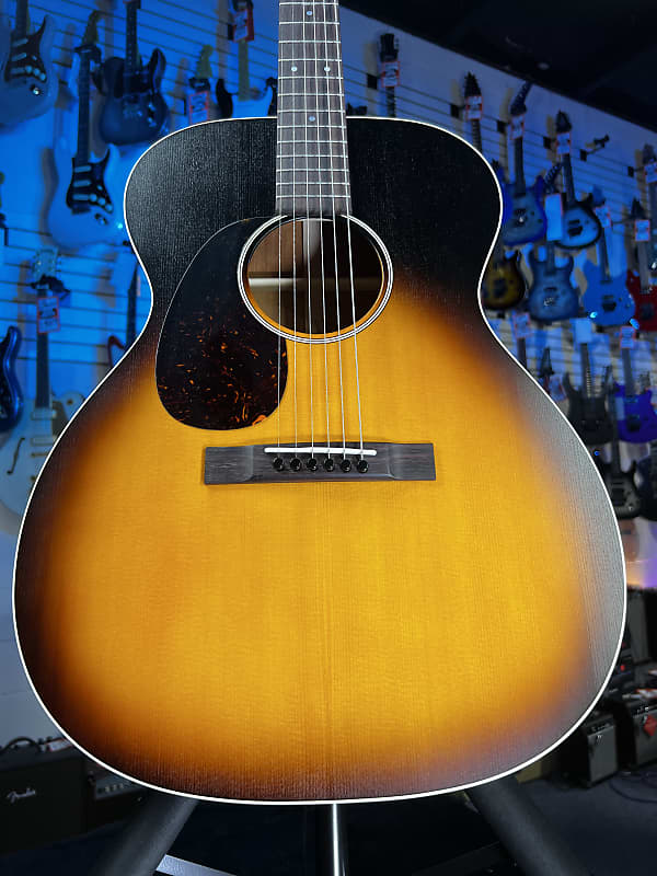 Martin 000-17 Acoustic Guitar - Whiskey Sunset Burst Left Handed GET PLEK'D! 545