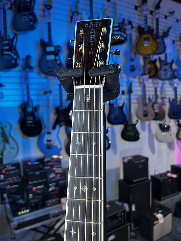 Martin D-42 Left-Handed Dreadnought Acoustic Guitar - Natural GET PLEK'D! 769