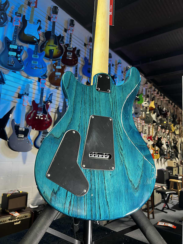 PRS SE Swamp Ash Special Electric Guitar - Iris Blue Auth Deal Free Shipping! 432 GET PLEK’D!