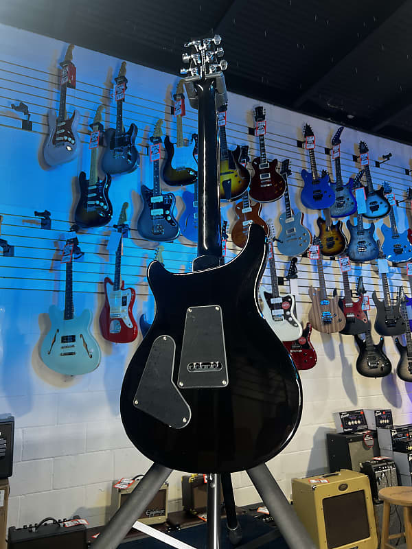 PRS SE Custom 24 Electric Guitar - Black Gold Sunburst GET PLEK'D! 033