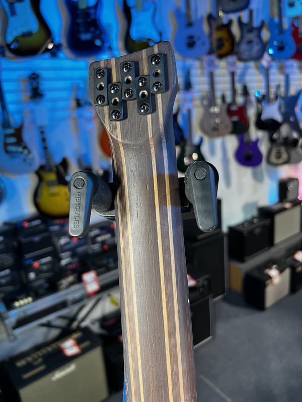 Ibanez EHB Ergonomic Headless 5-string Bass Guitar - Stained Wine Red Low Gloss GET PLEK'D! 504