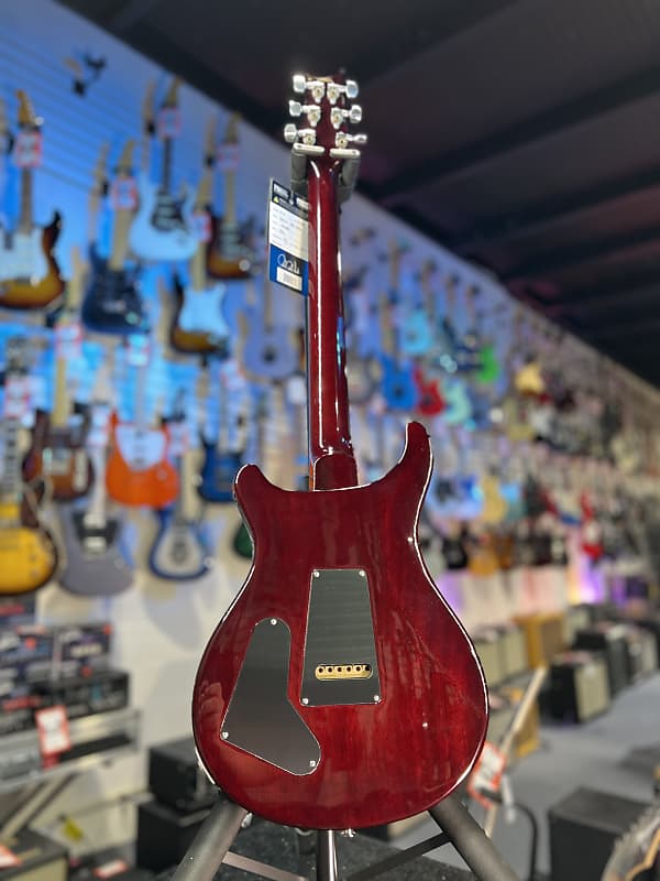 PRS Special Semi-Hollow Electric Guitar, Custom Color - Fire Red Wrap Burst w/ Case, Signature Dlr, Get Plekd 297