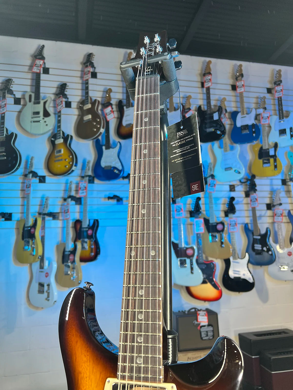 PRS SE DGT Standard - McCarty Tobacco Sunburst Get Plek'd FREE! 574