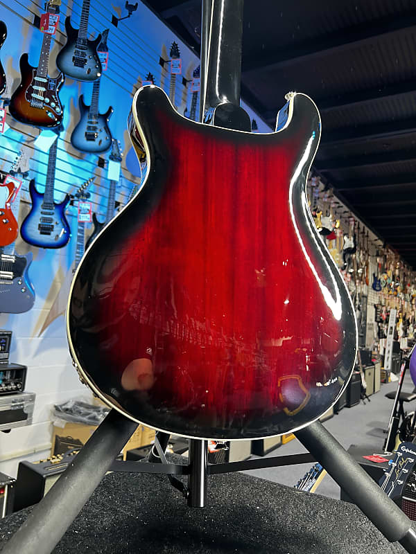 PRS SE Hollowbody Standard Electric Guitar - Fire Red Burst *FREE PLEK WITH PURCHASE* 261 GET PLEK’D!