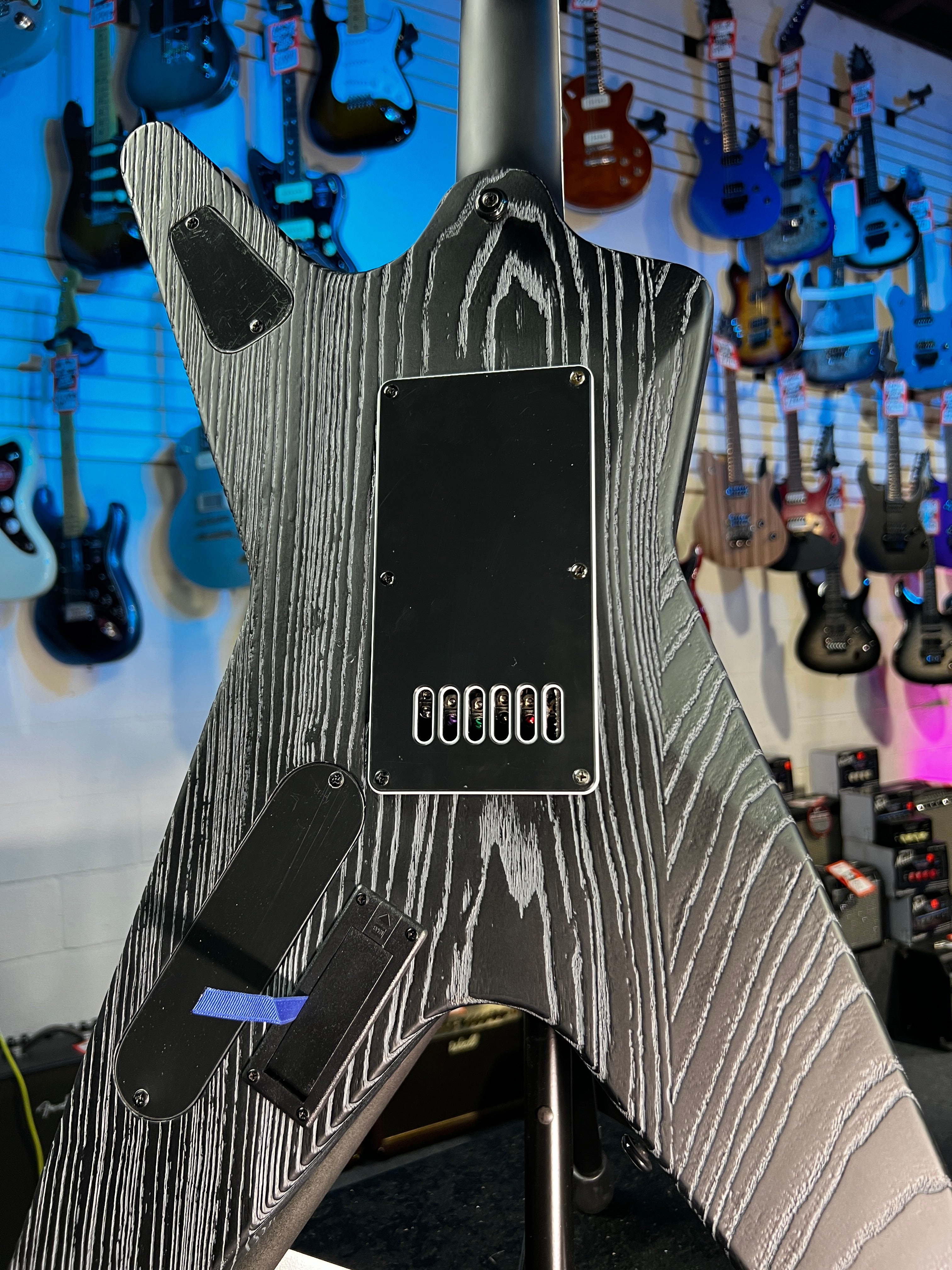 Dean Custom Run #16 ML Sandblasted Grey GET PLEK'D! 66/100