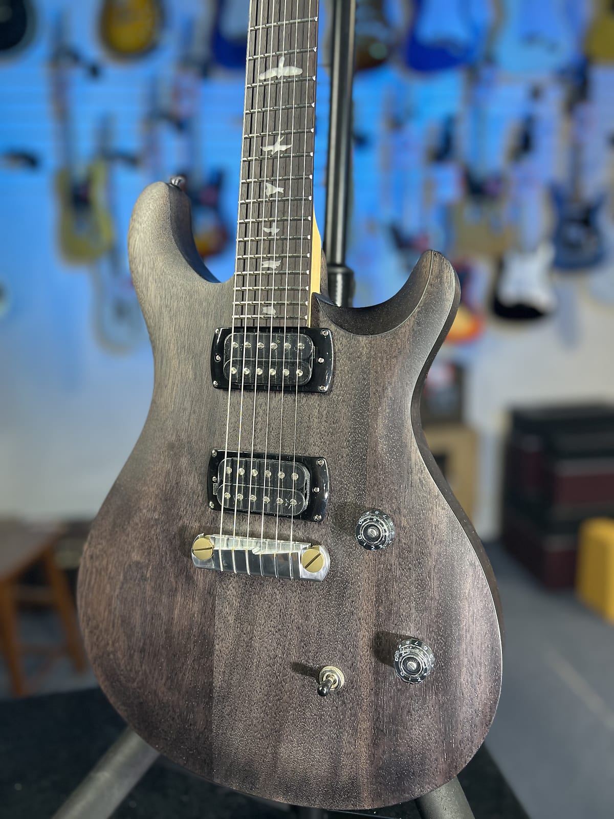 PRS SE CE 24 Standard Stoptail - Charcoal Get Plek'd FREE! 928