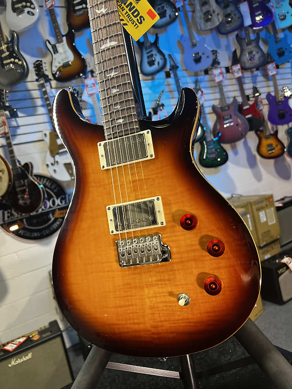 PRS SE DGT David Grissom Signature Solidbody Electric Guitar - McCarty Tobacco Sunburst Auth Deal! 727 GET PLEK’D!