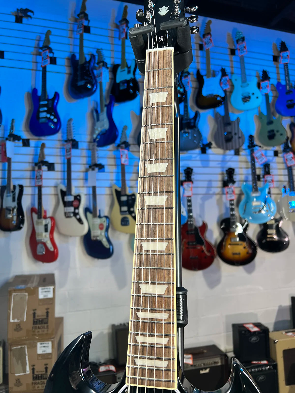 Epiphone SG Standard Ebony 2025 - Ebony, with Premium Gig Bag, Get Plekd 421