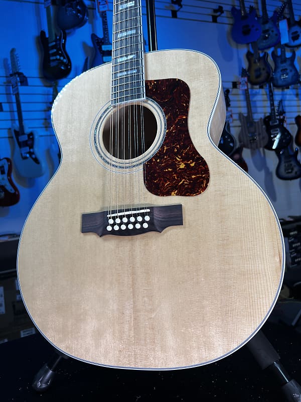 Guild F-512 12-string Acoustic Guitar Natural Auth Deal Free Ship! 063
