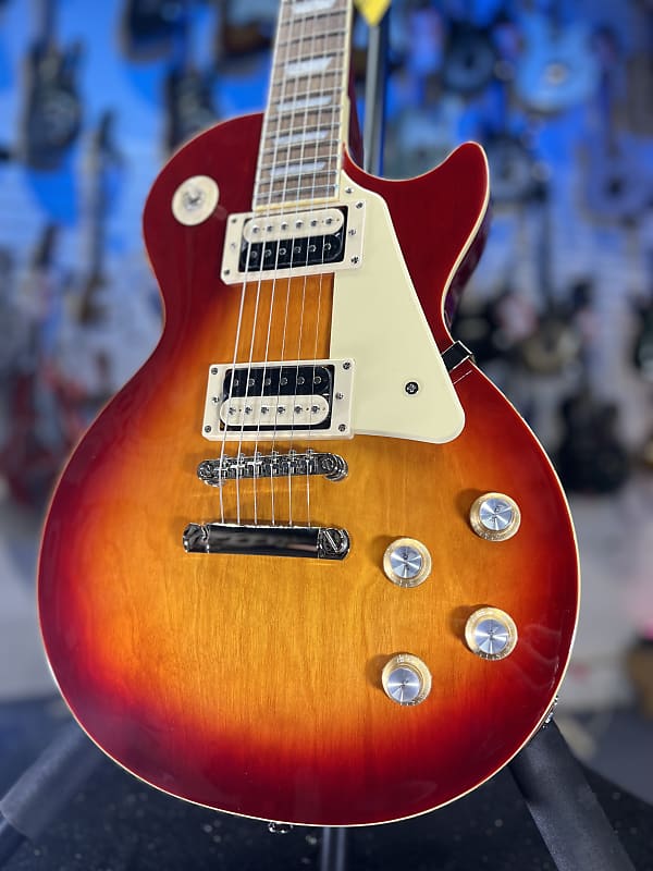 Epiphone Les Paul Classic Electric Guitar - Heritage Cherry Sunburst Authorized Dealer Free Shipping! 214 GET PLEK’D!