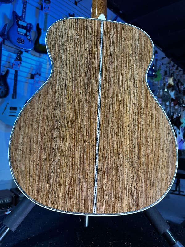 Martin Limited-Edition OM-45 John Mayer Signature Platinum Left Handed Gray Sunburst Auth Deal Free Shipping! 106 GET PLEK’D!