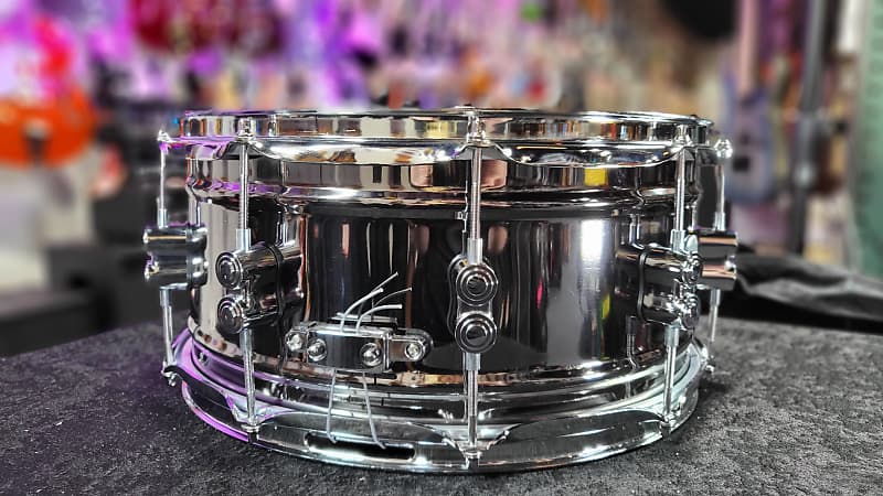 PDP Concept Series Black Nickel Over Steel Snare Drum 14x6.5 Inch Authorized Dealer Free Shipping!