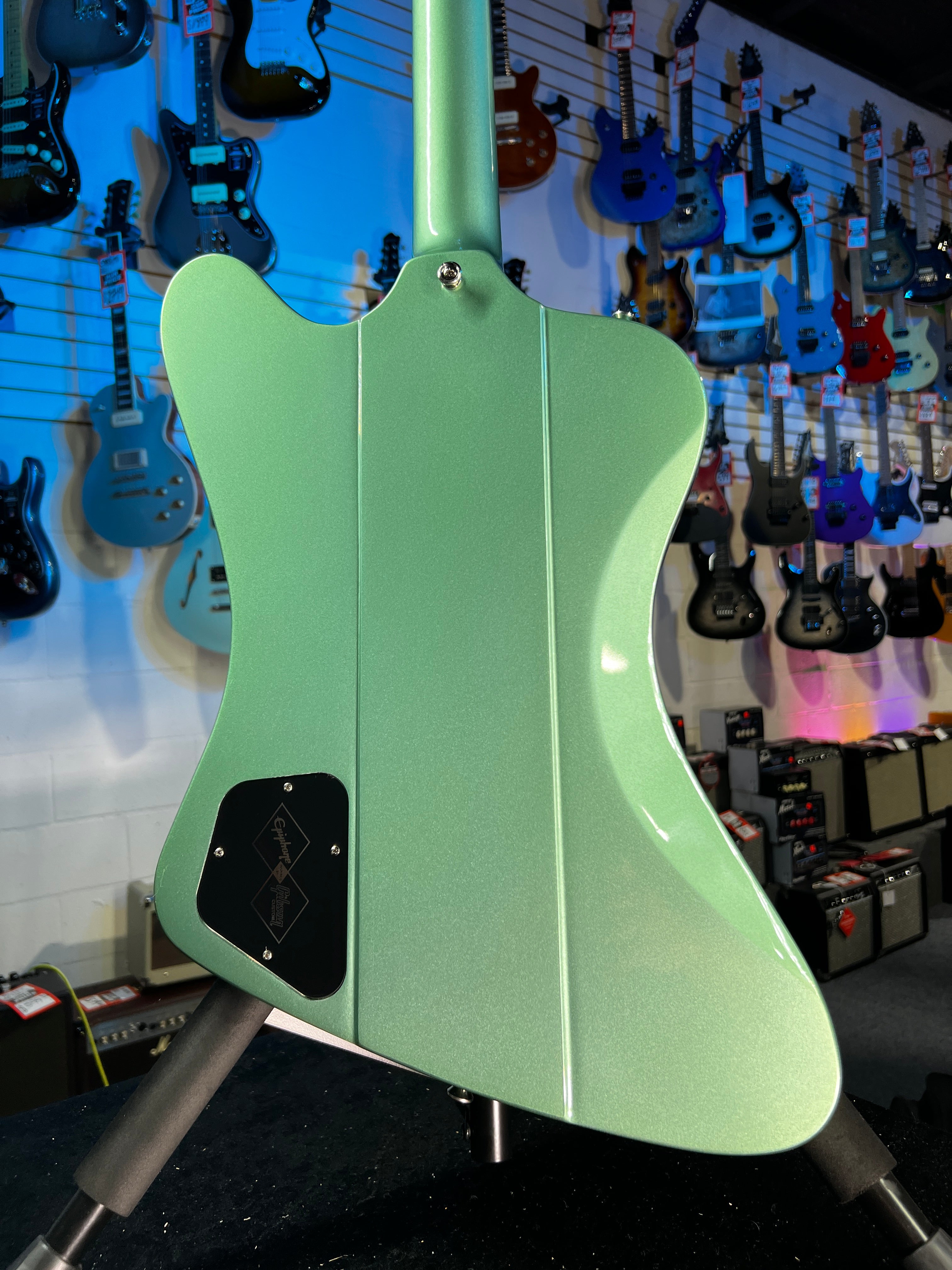 Epiphone 1963 Firebird I Electric Guitar - Inverness Green GET PLEK'D! 524