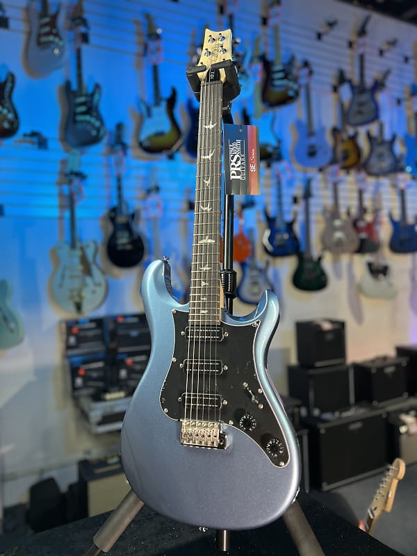 PRS SE NF 3 Electric Guitar - Ice Blue Metallic with Rosewood Fingerboard, Signature Dealer, Get Plekd! 914