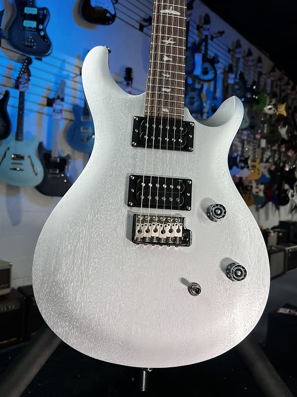PRS SE CE 24 Standard Satin Electric Guitar - Metallic Silver Satin Auth Deal! 535