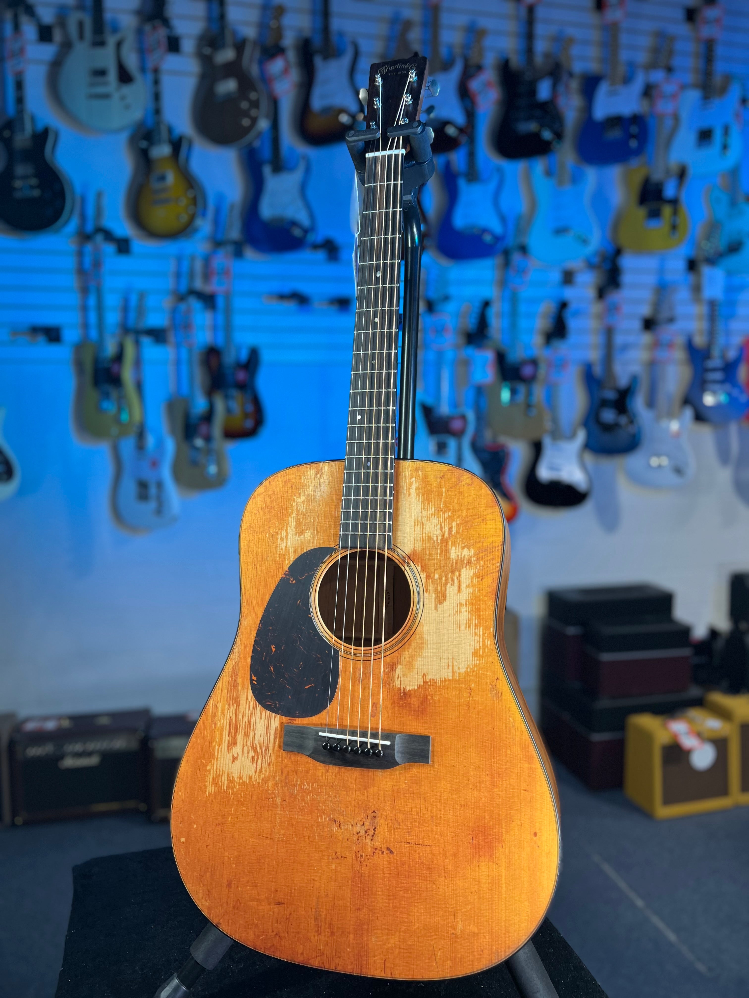 Martin D-18 Lefty Street Legend Standard Series Acoustic Guitar - Custom Ink (2025) 935