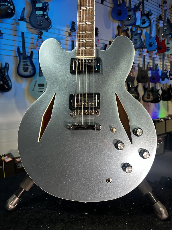 Epiphone Dave Grohl DG-335 Semi hollowbody Electric Guitar - Pelham Blue GET PLEK'D! 225