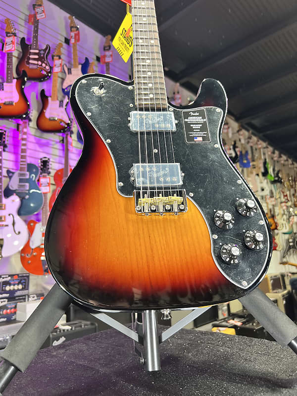 Fender American Professional II Telecaster Deluxe - 3-color Sunburst with Rosewood Fingerboard Auth Deal Free Ship! 812 *FREE PLEK WITH PURCHASE*
