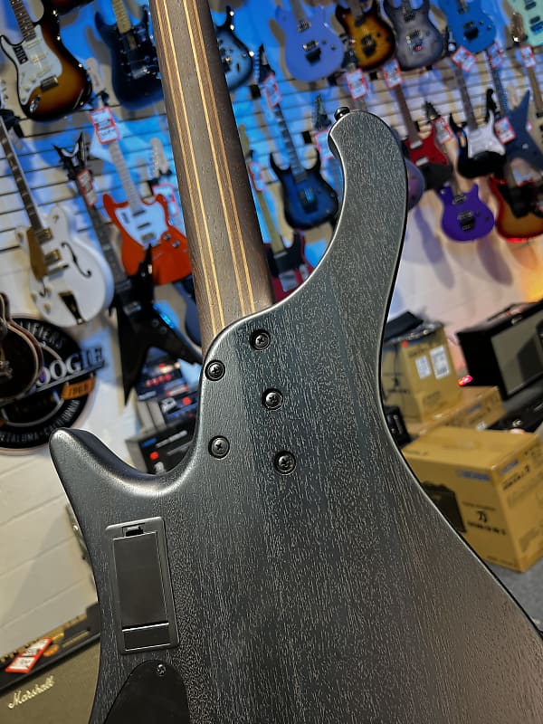 Ibanez EHB Ergonomic Headless Cosmic Blue Starburst Flat Auth Dealer Free Ship! 845 GET PLEK’D!