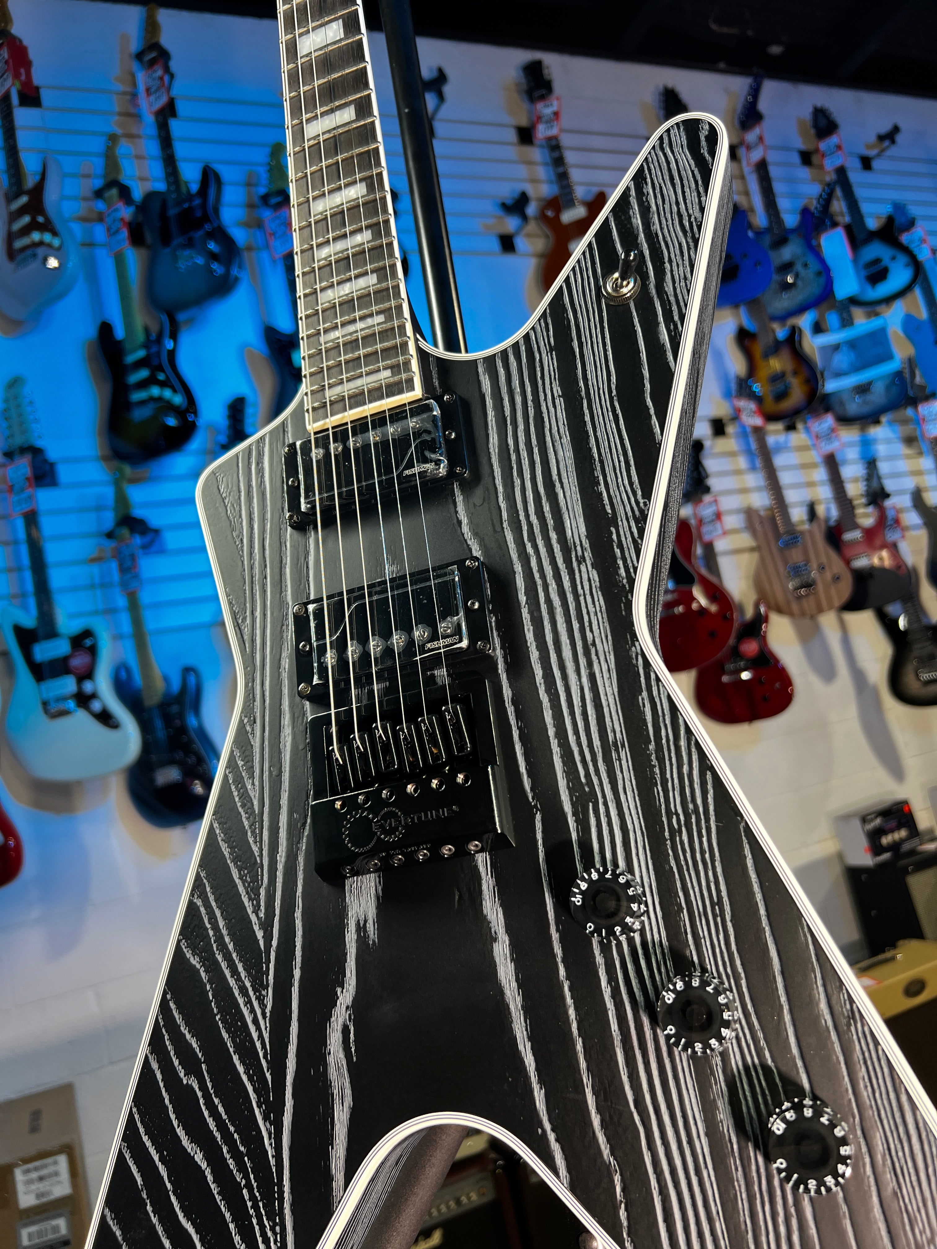 Dean Custom Run #16 ML Sandblasted Grey GET PLEK'D! 66/100