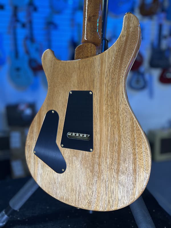 PRS Wood Library Custom 24 2024 - Custom Color / Natural - Quilt 10 Top, Brazilian RW, Paisley Case, Signature Dealer 757