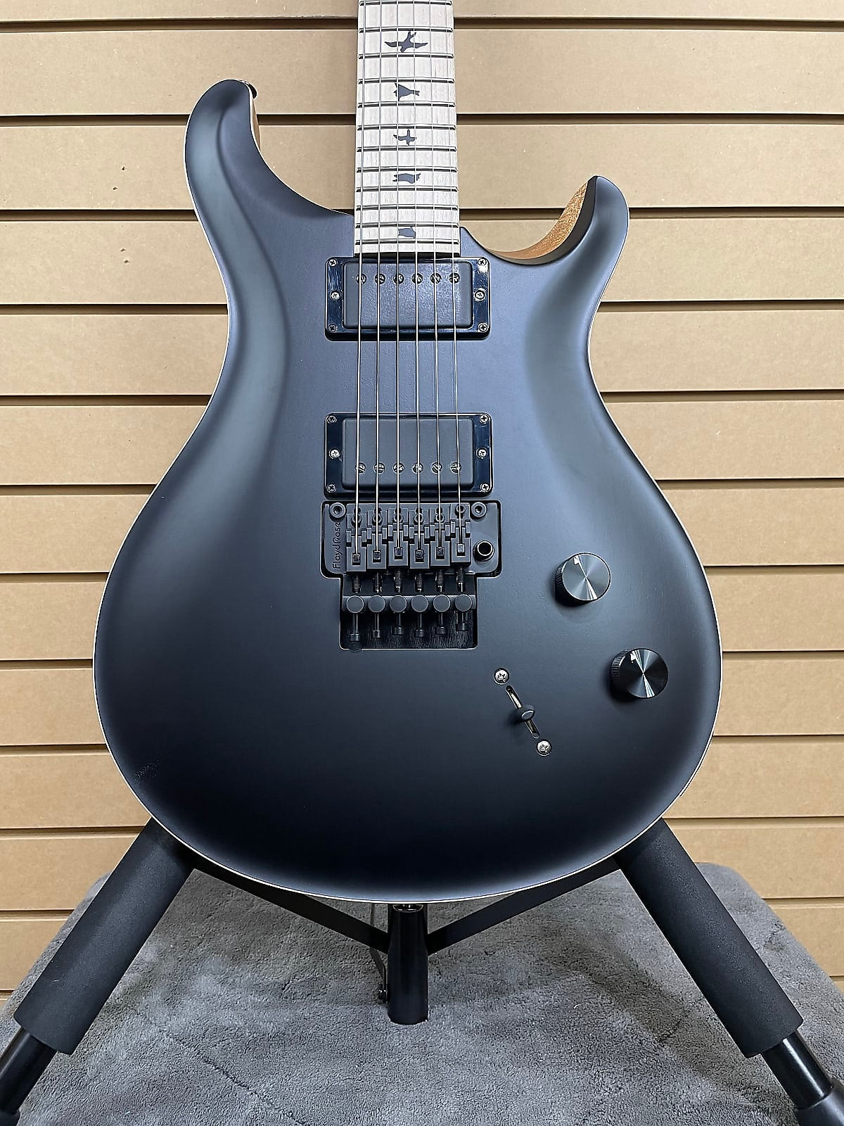 DW CE 24 "Floyd" Electric Guitar - Black Top #120 GET PLEK'D!