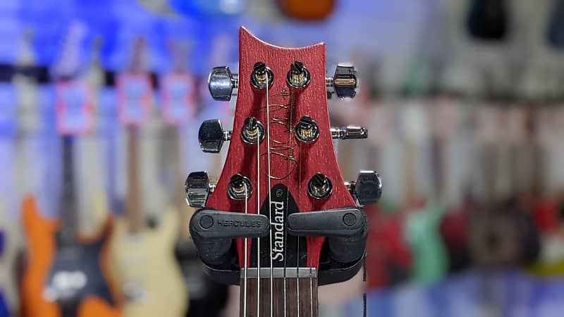 PRS S2 Standard 24 Electric Guitar – Satin Vintage Cherry Nitro W/ PRS Bag, *FREE PLEK WITH PURCHASE*! 338