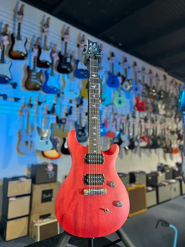 PRS SE CE 24 Standard Stoptail Electric Guitar - Vintage Cherry Get Plek'd FREE! 252