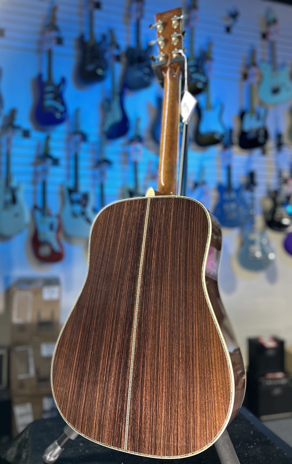 Martin D-45 Modern Deluxe Acoustic Guitar - Natural, 140 GET PLEK’D