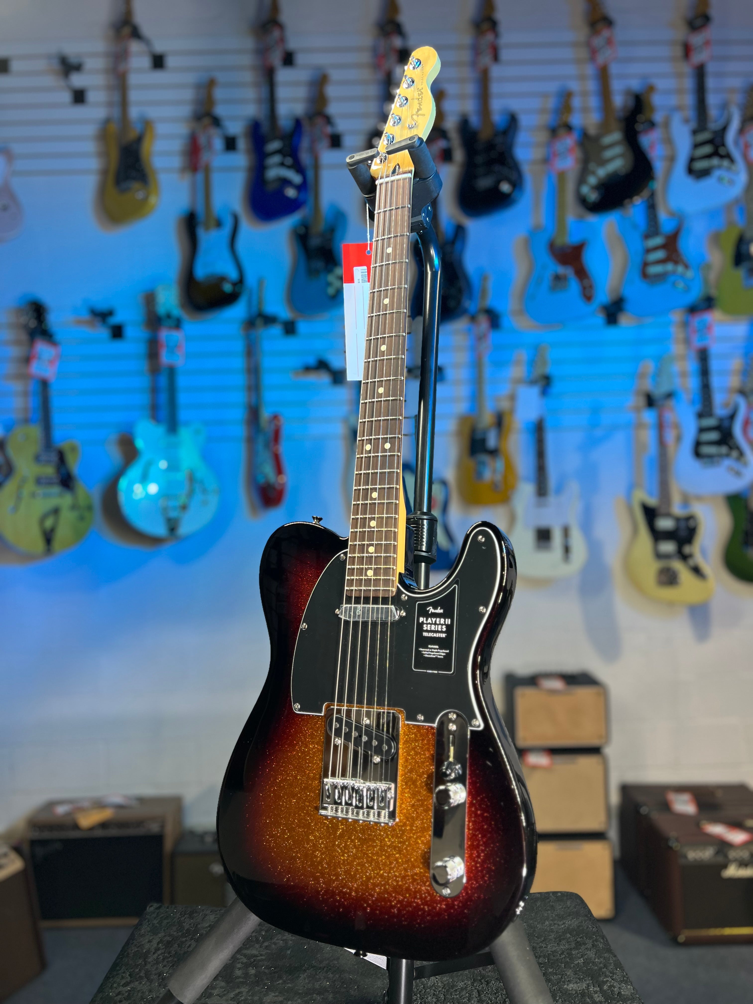 Fender Player II Telecaster Limited 2025 - Sparkle 3-Color Sunburst 841 with Free Plek!