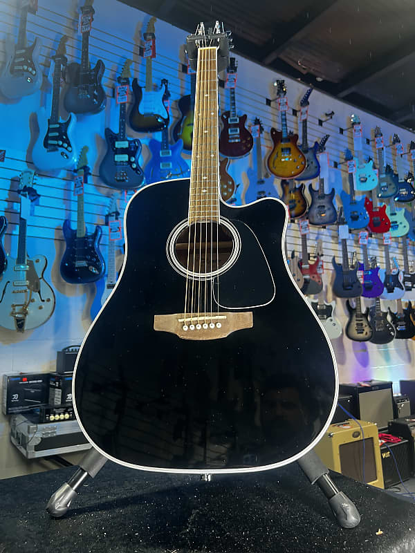 Takamine GD-34CE Acoustic-electric Guitar - Black Auth Deal Free Ship! 874