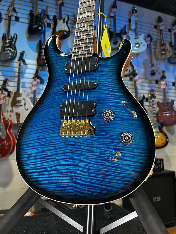 PRS 509, Artist Top, Custom Color River Blue Smokeburst Auth Dealer Free Shipping! 937 GET PLEK�D!