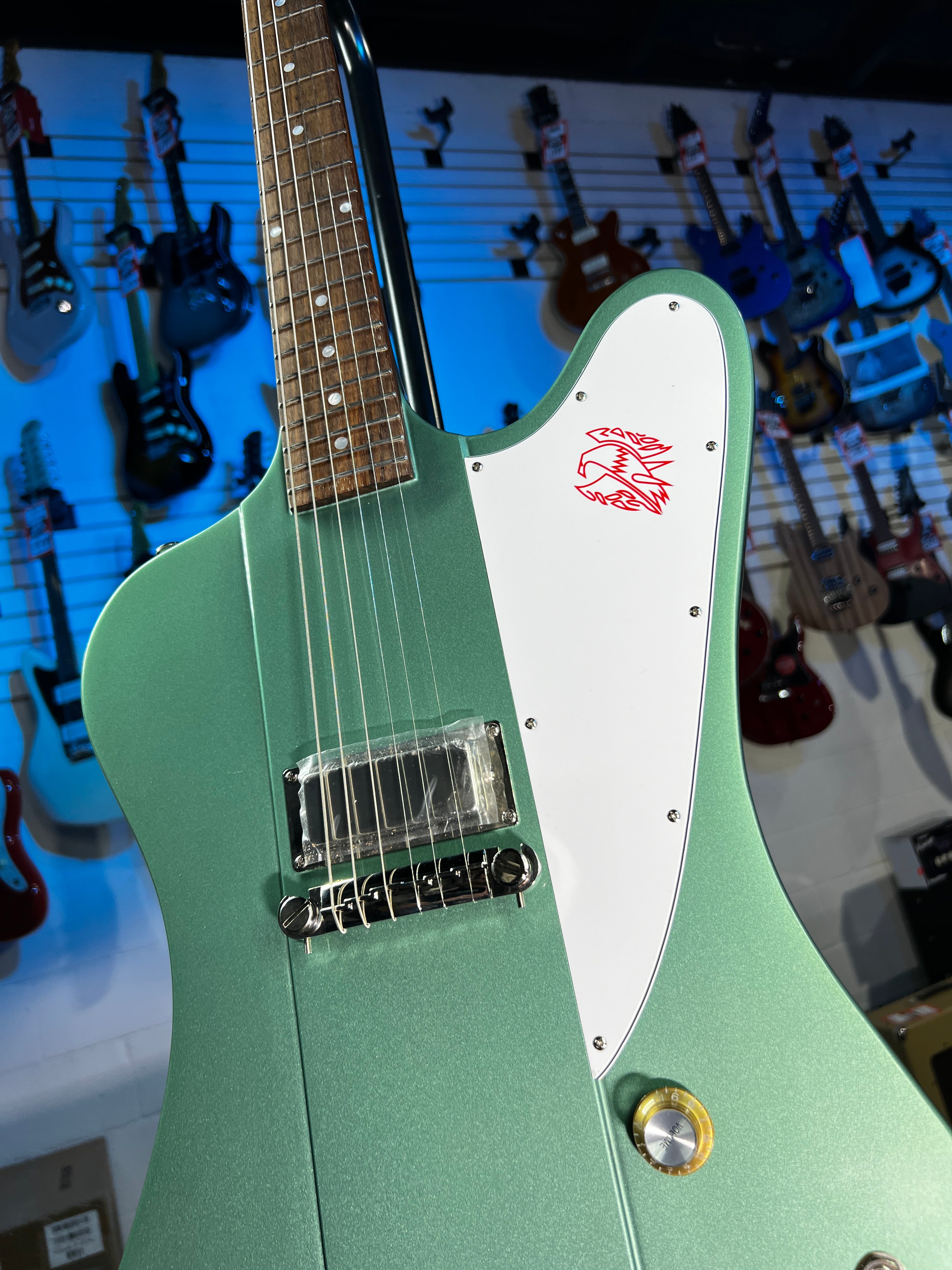 Epiphone 1963 Firebird I Electric Guitar - Inverness Green GET PLEK'D! 524