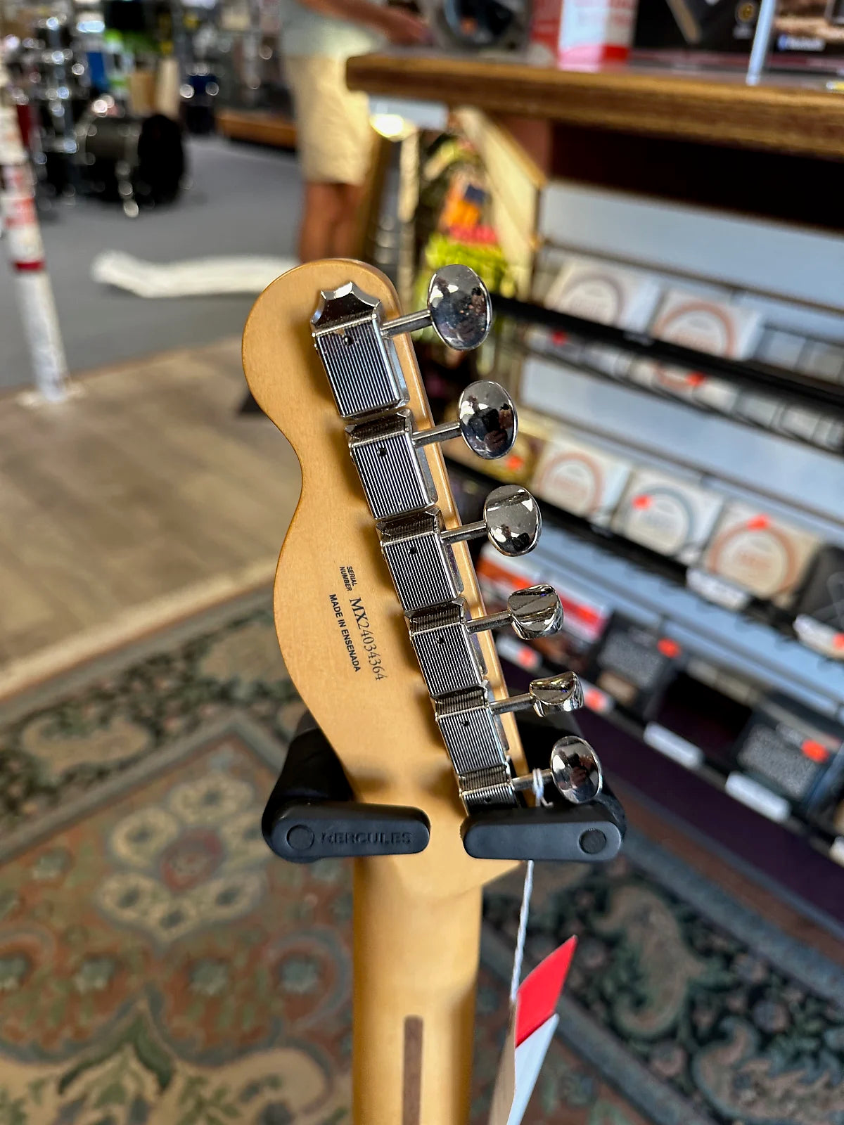 Player II Telecaster Electric Guitar, Aquatone Blue W/ Rosewood Fretboard #364