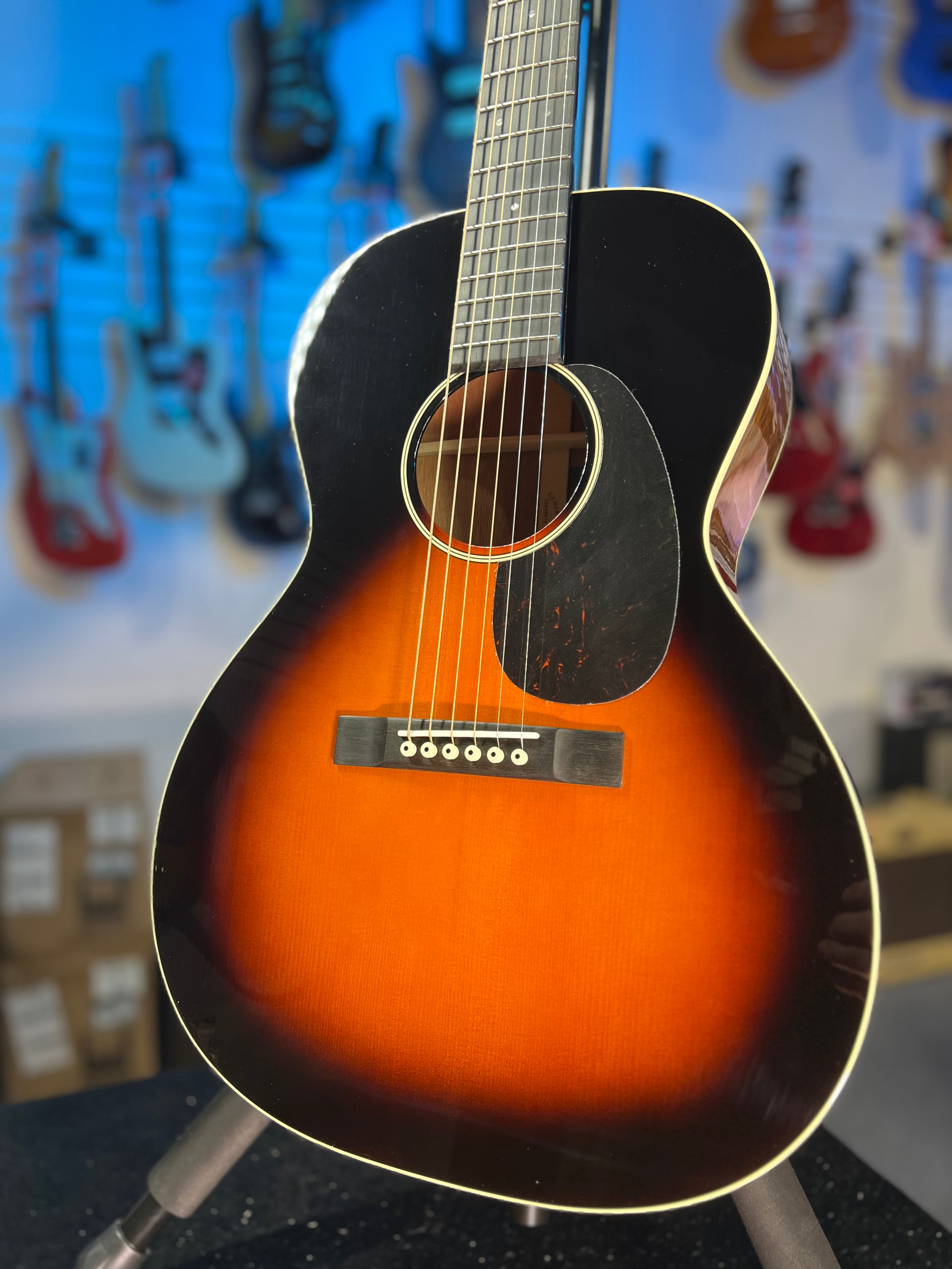 Martin CEO-7 Acoustic Guitar - Autumn Sunset Burst GET PLEK'D! 463