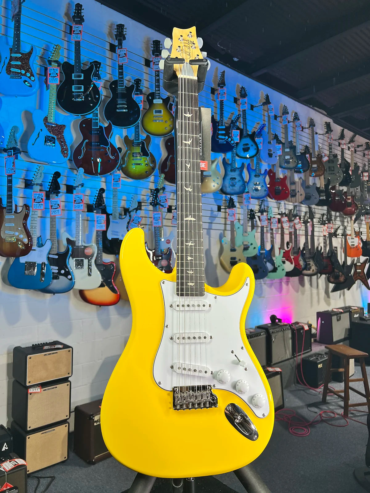 PRS SE Silver Sky Electric Guitar - Dandy Lion with Rosewood Fingerboard! Get Plek'd Free! 247