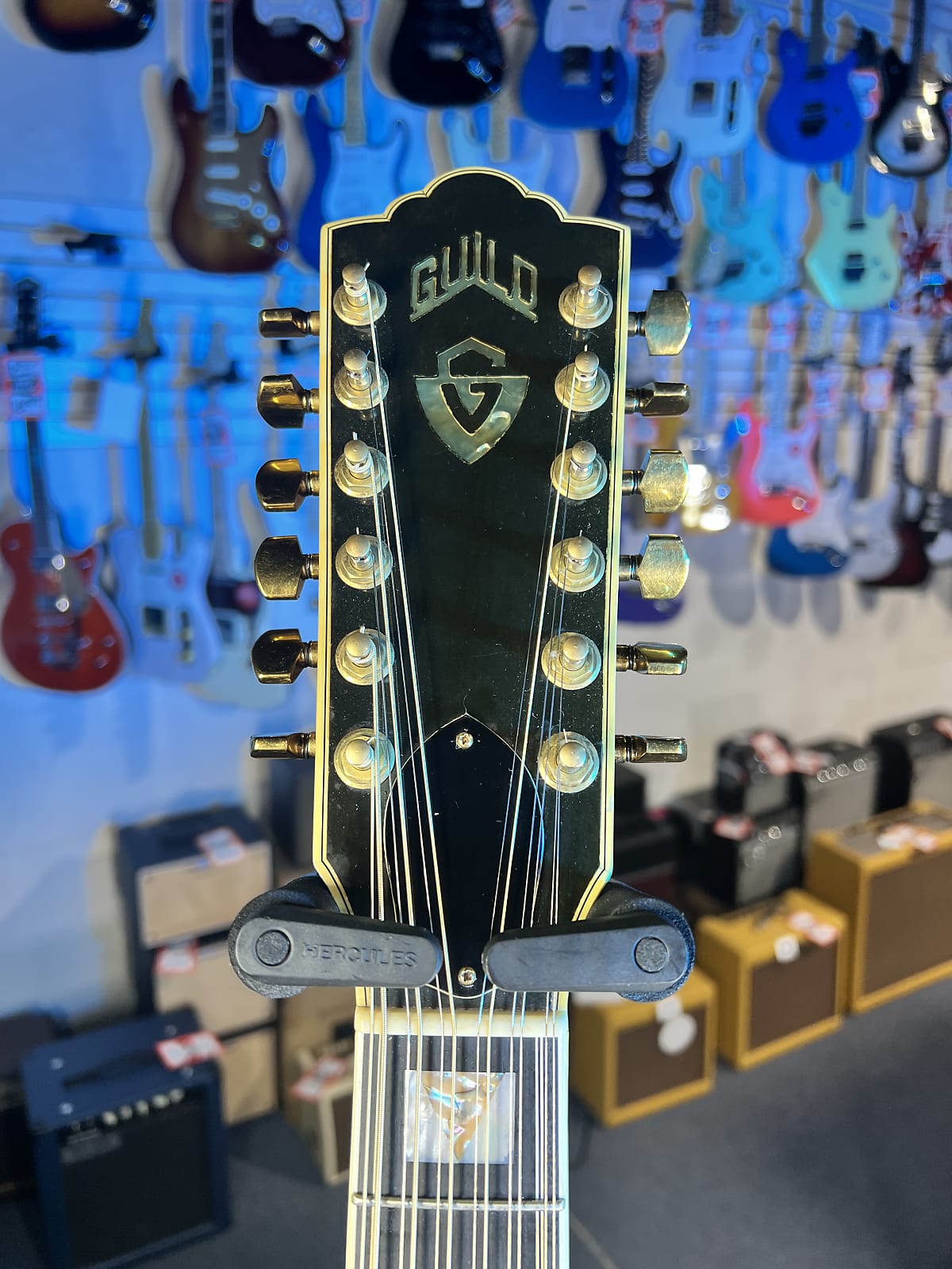 USED Guild F512NT 12-String, Rosewood - Natural with Case, Late 70s-1980