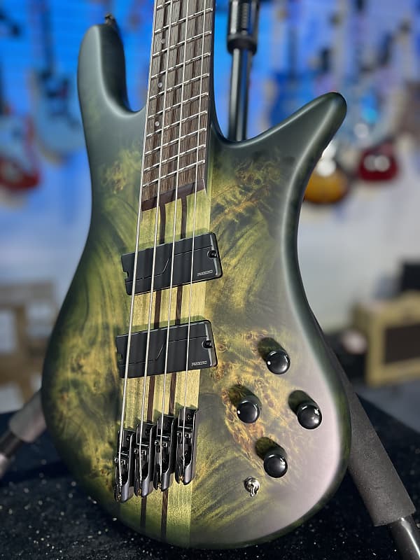 Spector NS Dimension 4 Bass Guitar - Haunted Moss Matte Auth Deal Free Shipping! 605 GET PLEK’D!