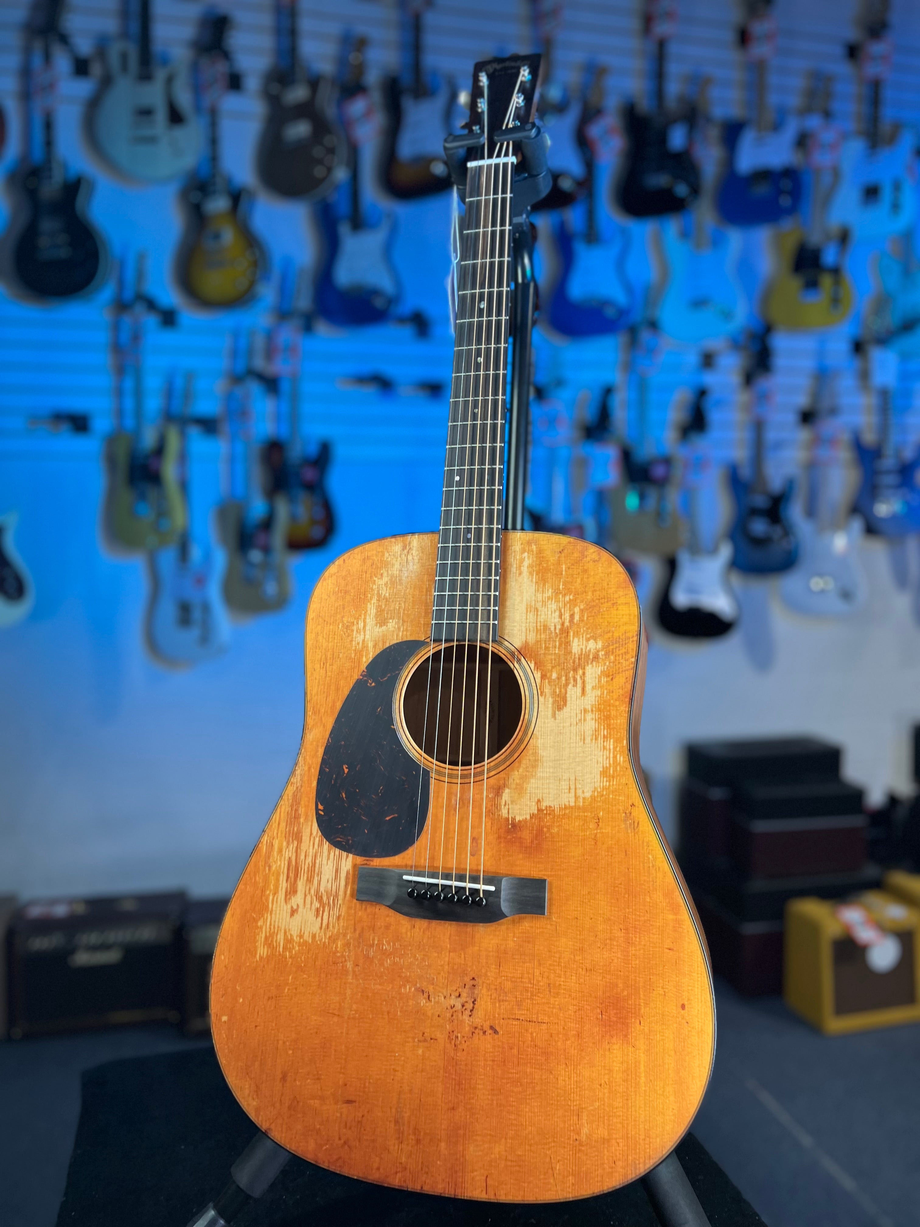 Martin D-18 Lefty Street Legend Standard Series Acoustic Guitar - Custom Ink (2025) 935
