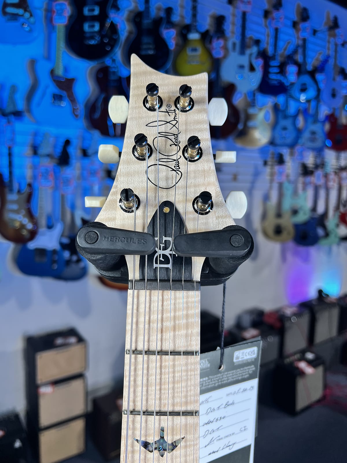 PRS Wood Library DGT 2025 - Charcoal, Flame Top, Swamp Ash, Maple Neck + Board, PRS Paisley Case 530
