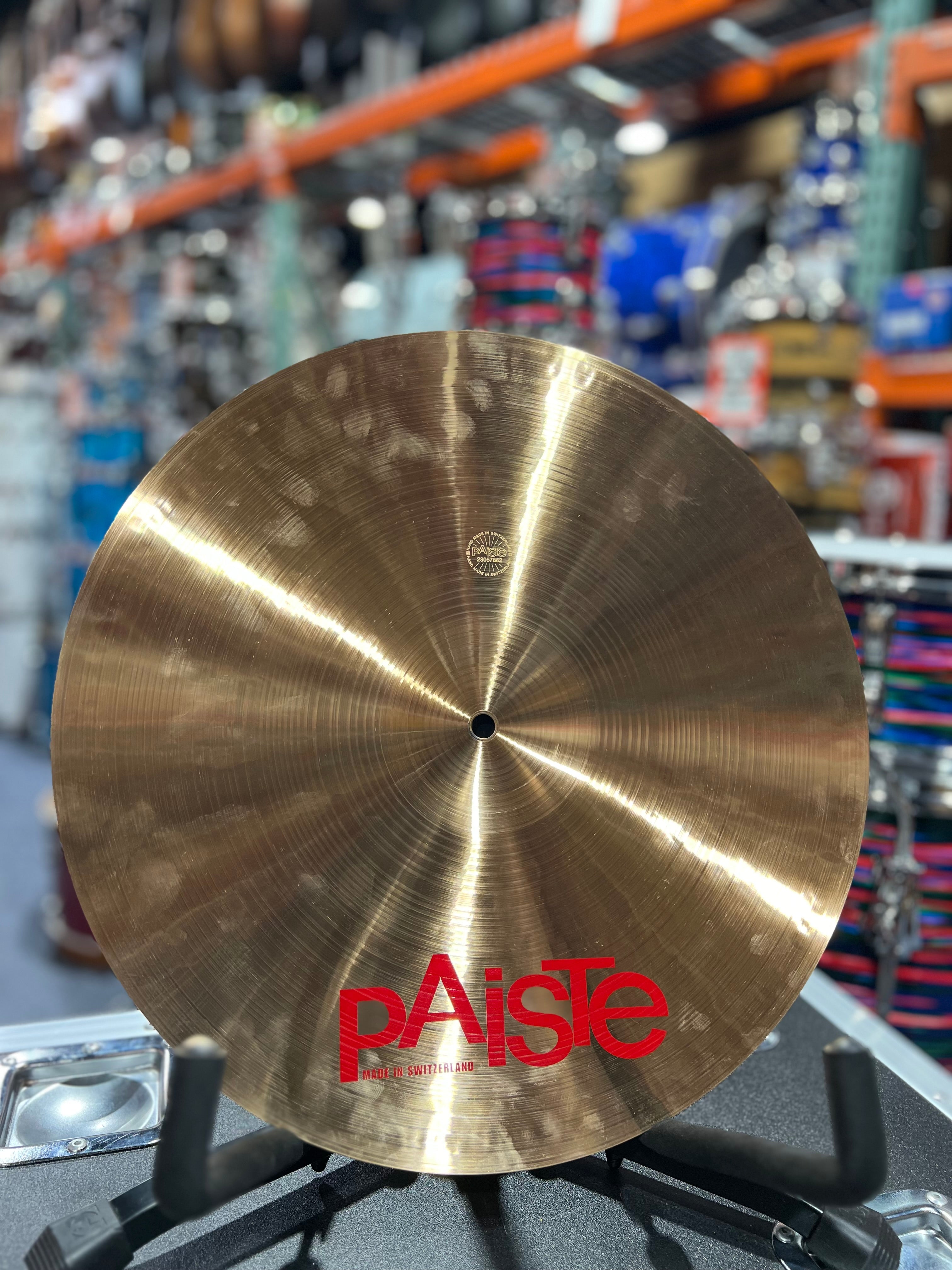 Paiste 2002 16" Crash - 2025 - Traditional / New / In Stock / Authorized Dealer / Free Ship