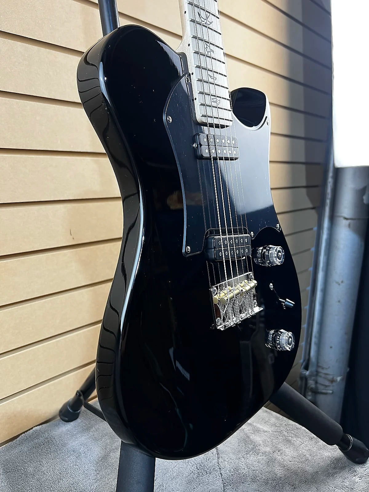 Myles Kennedy Signature Electric Guitar - Black #403 GET PLEK'D!