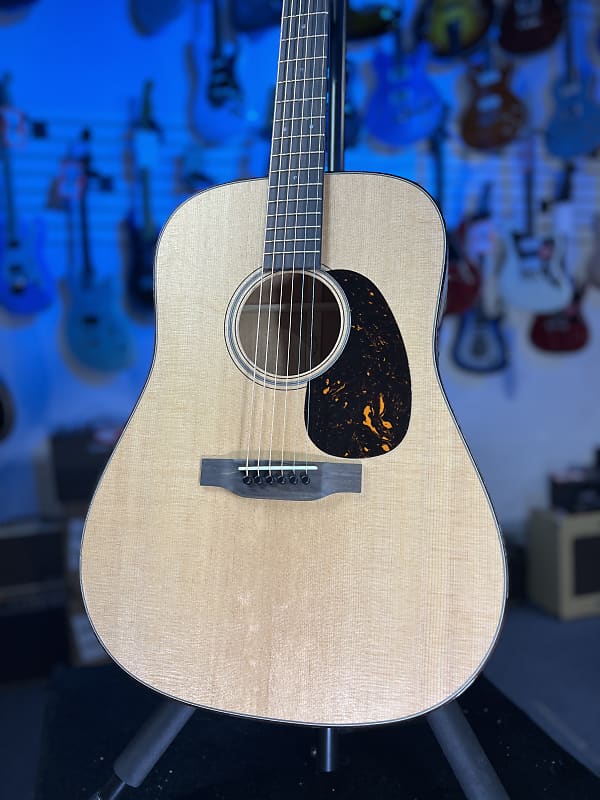 Martin D-18 Modern Deluxe Acoustic Guitar - Natural GET PLEK'D! 223