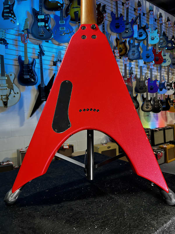 Kramer Nite-V Electric Guitar with Gigbag - Crimson Red Metallic Auth Deal Free Shipping! GET PLEK’D! 181