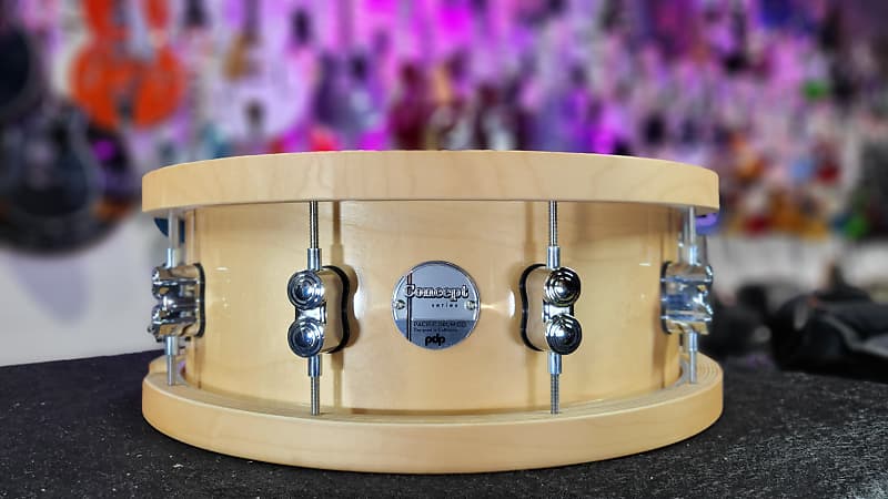 PDP Concept Series Wood Hoop 20-ply Maple Snare - 5.5X14 Authorized Dealer Free Shipping!
