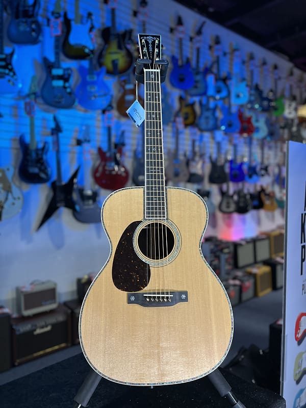 Martin 000-42 Modern Deluxe Left-Handed Acoustic Guitar - Natural Handed Authorized Dealer Free Ship! Get Plek’d! 477