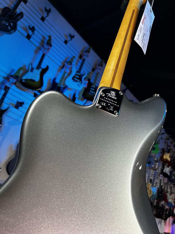 Fender American Professional II Jazzmaster Mercury Rosewood Fingerboard GET PLEK'D! 243