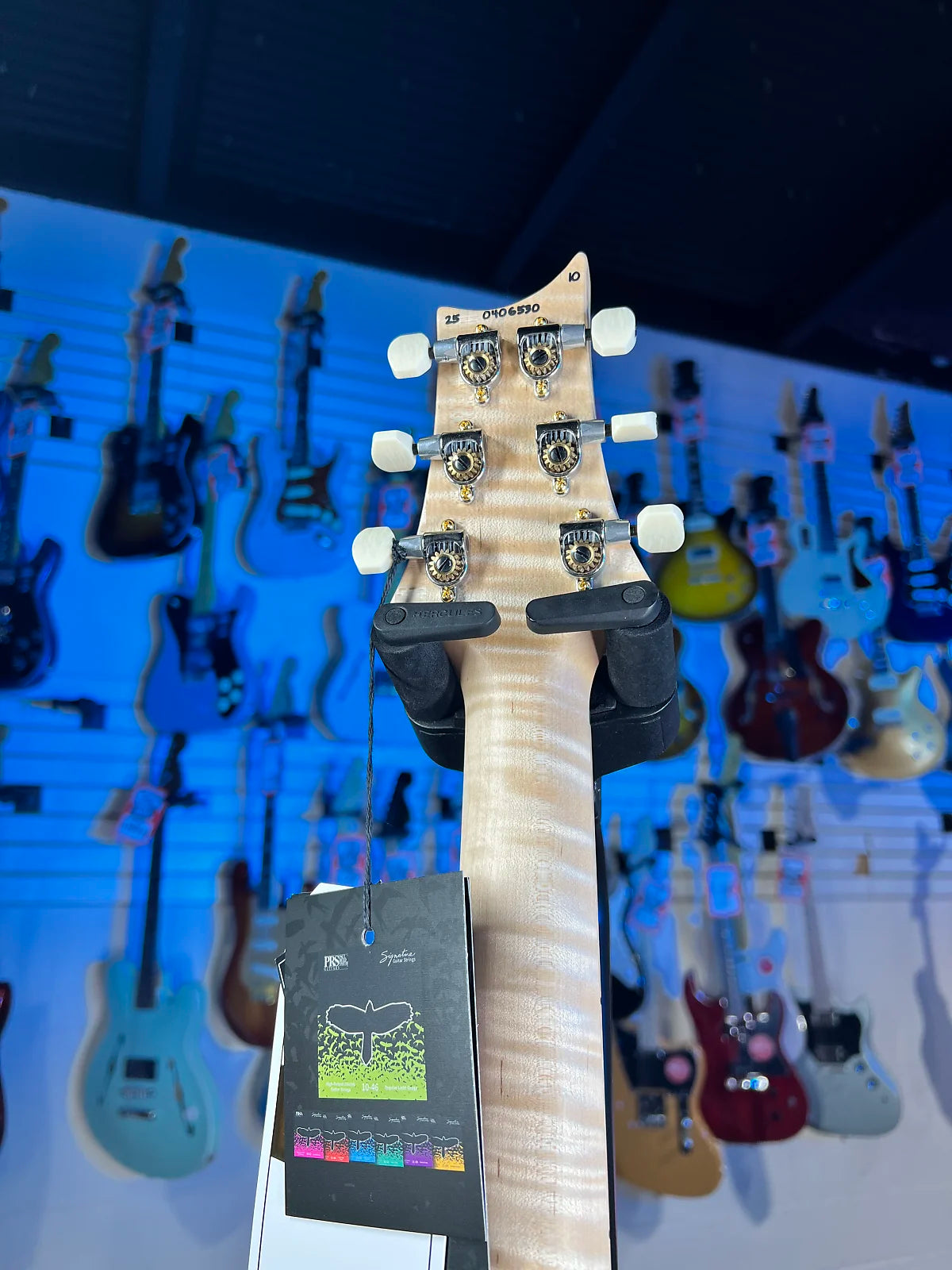 PRS Wood Library DGT 2025 - Charcoal, Flame Top, Swamp Ash, Maple Neck + Board, PRS Paisley Case 530