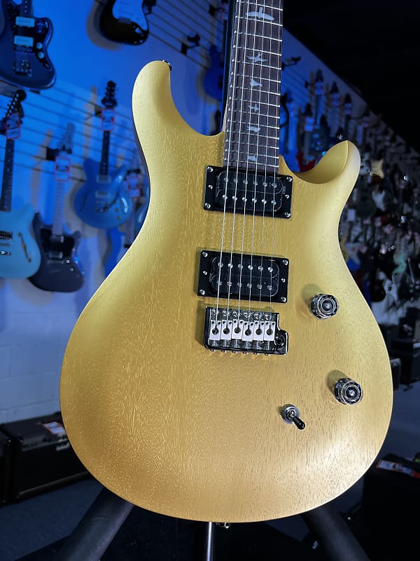 PRS SE CE24 Standard Satin Metallic Gold GET PLEK'D! 541