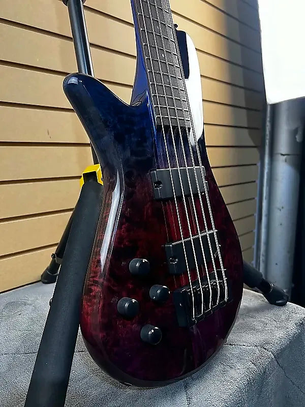 NS Ethos 5 Left-Handed Bass Guitar - Interstellar Gloss #988 GET PLEK'D!